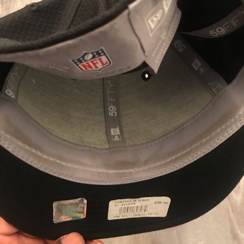 Atlanta Falcons 2017 New Era Sideline Official 59FIFTY Fitted Hat Adult Size 7 - Picture 6 of 7